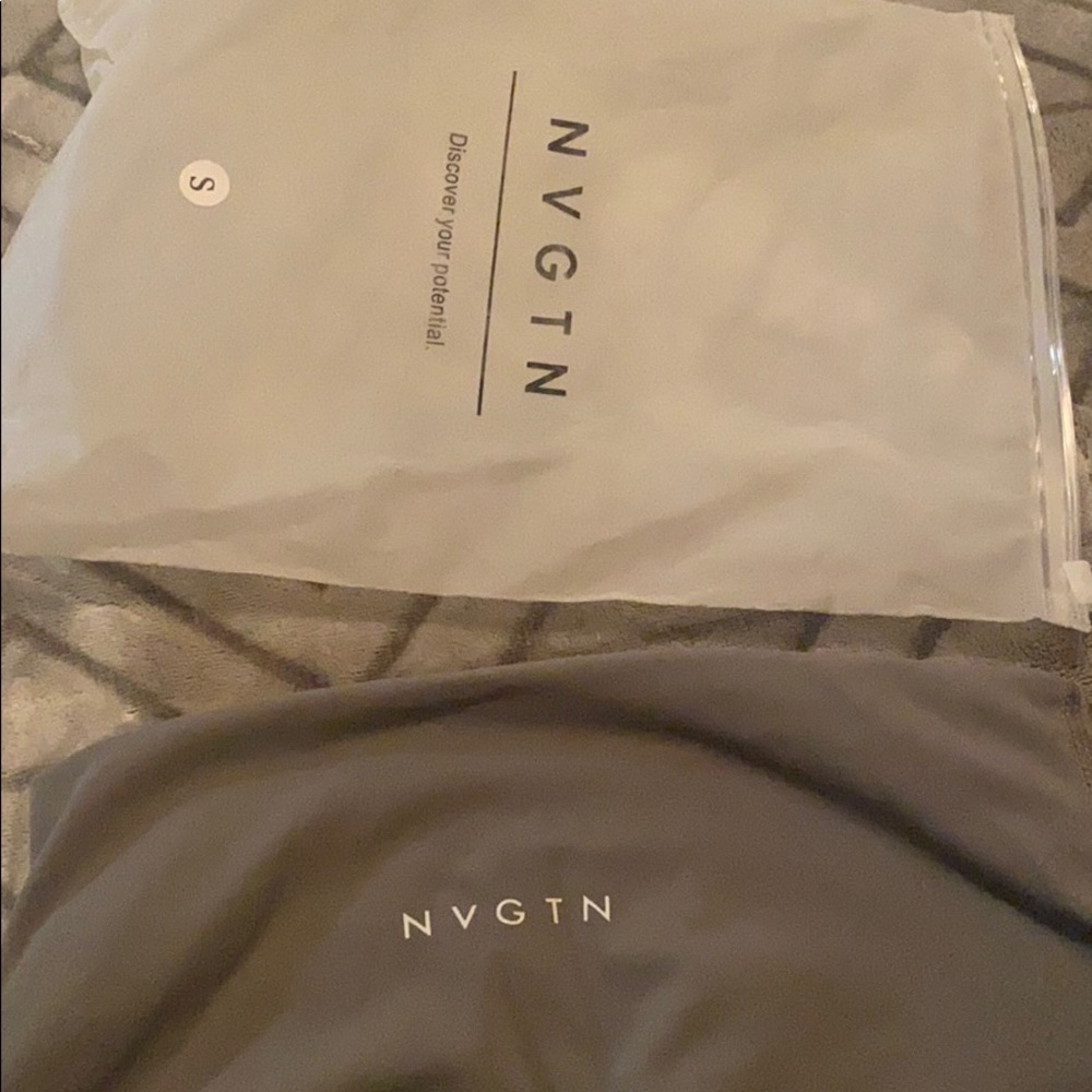 Gray NVGTN leggings. (Never worn)